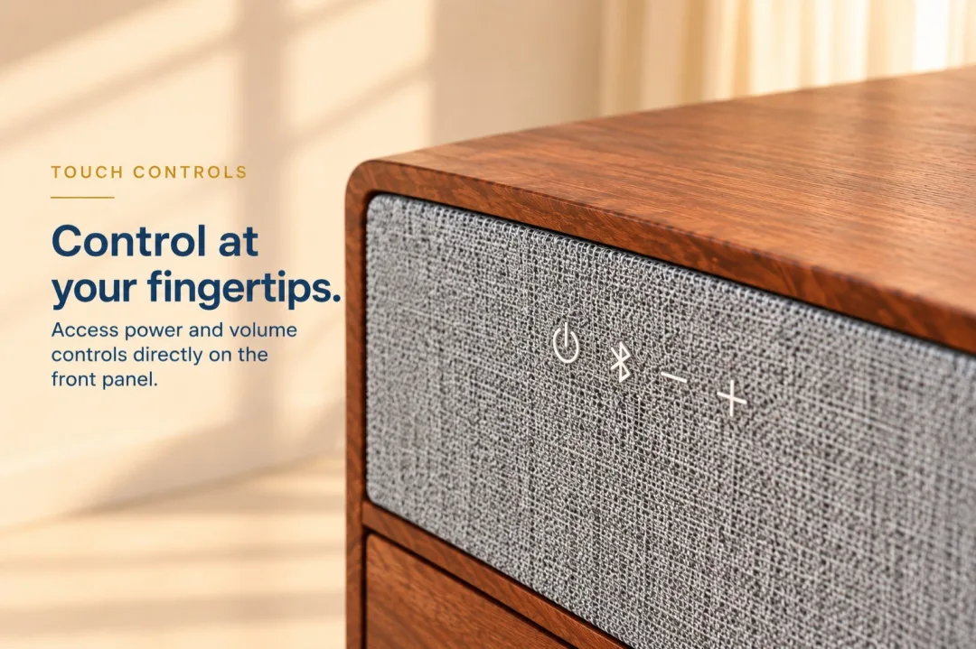 Wooden Smart Side Table — product detail 4